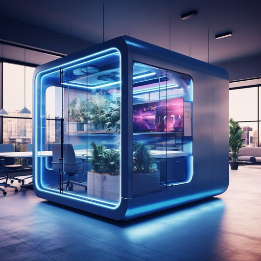 Luxury Office Pod – Soundproof Executive Work Suite