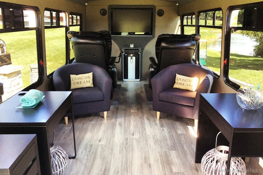 Luxury Mobile Spa Trailer – All-in-One Wellness Lounge on Wheels